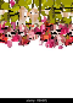 Roses and heart shape Petals. EPS 10 Stock Vector Image & Art - Alamy
