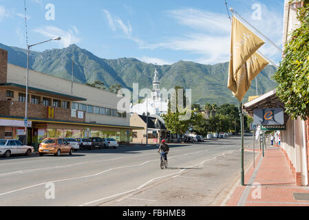 Voortrek Street, Swellendam, Overberg Region, Western Cape Province, Republic of South Africa Stock Photo