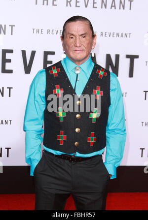 Premiere of 20th Century Fox's 'The Revenant' at TCL Chinese Theatre - Red Carpet Arrivals  Featuring: Duane Howard Where: Los Angeles, California, United States When: 16 Dec 2015 Stock Photo