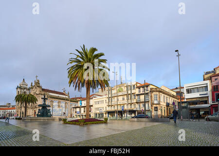 Carmelitas Church and Do Carmo Church, Porto, Portugal, Europe Stock Photo