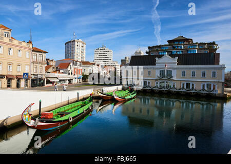 Captaincy Building of Aveiro's Port, Portugal, Europe Stock Photo