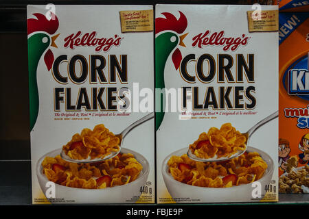 kelloggs corn flakes Stock Photo