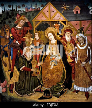 The Adoration of the Magi (Aragon Stock Photo - Alamy