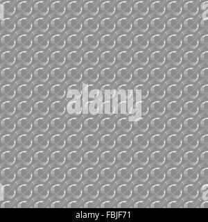 Abstract seamless background with shiny pattern on grey Stock Photo