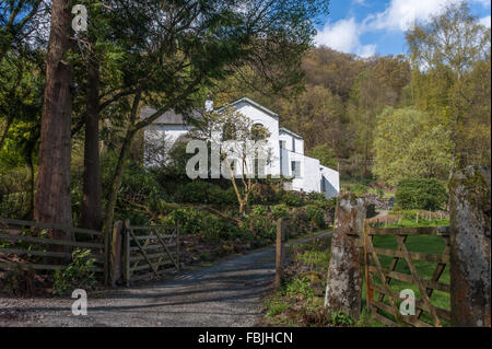 Belle Grange on the western shores of Windermere near High Wray Stock ...