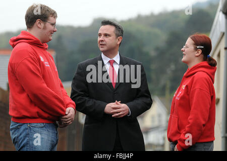 Minister for Education and Skills in Wales Huw Lewis AM. Stock Photo