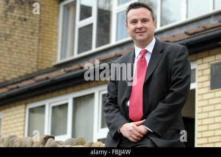 Minister for Education and Skills in Wales Huw Lewis AM. Stock Photo