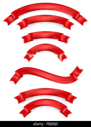 Vector Illustration of Award Ribbons (eps v.10 Stock Photo - Alamy