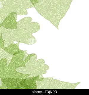 Leaf skeletons autumn tenplate. EPS 10 Stock Vector
