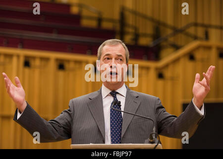 Nigel Farage Leader of the UK Independence Party. Stock Photo