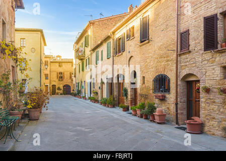 Beautiful places in the magical tiny town Stock Photo