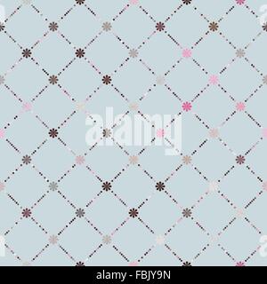 Pink brown colorful seamless pattern. EPS 8 Stock Vector