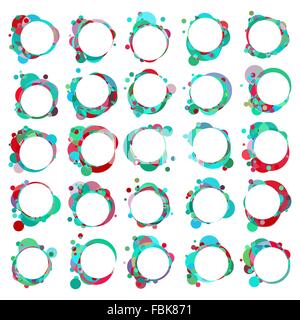 Colorful speech bubbles. EPS 8 Stock Vector