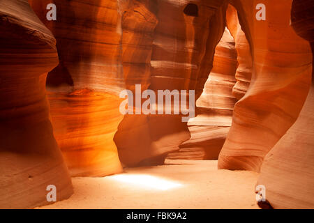 Upper Antelope Canyon, Page, Arizona Stock Photo