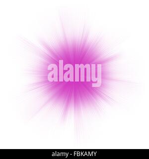 Abstract burst on white, easy edit. EPS 8 Stock Vector