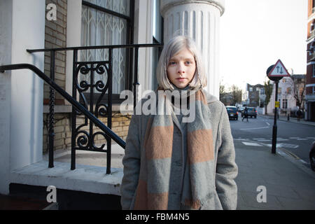 Aurora Aksnes, stage name AURORA, singer-songwriter from Norway photographed in London, England, UK Stock Photo