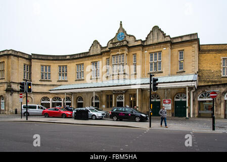 Bath Spa Railway Station Stock Photo