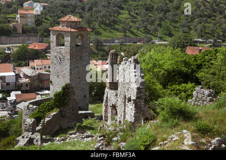 Ruins of Old Bar (Stary Bar), Montenegro Stock Photo