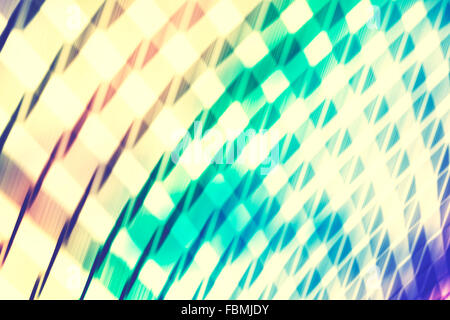 Abstract background made of motion blurred fence net. Stock Photo