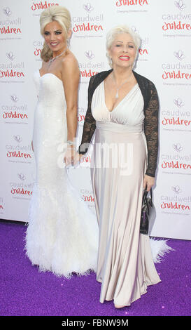 Jun 25, 2015 - London, England, UK - Claire Caudwell and Denise Welch attending Caudwell Children's Butterfly Ball at The Grosve Stock Photo