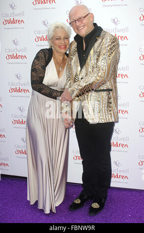Jun 25, 2015 - London, England, UK - Denise Welch and John Caudwell attending Caudwell Children's Butterfly Ball at The Grosveno Stock Photo