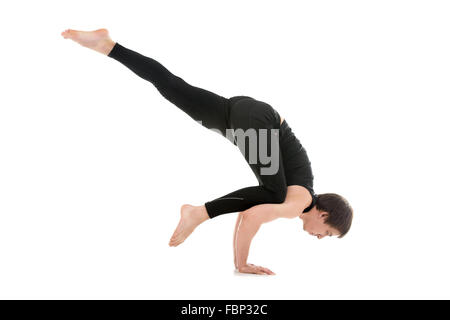 Eka Pada Bakasana - One-Legged Crane Pose - Yogic Way of Life | Kundalini  yoga poses, Yoga poses names, Power yoga poses