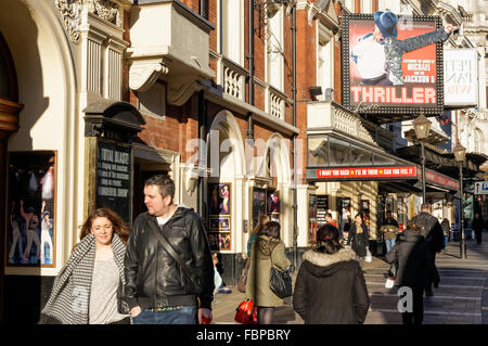 The Lyric Theatre at West End on Shaftesbury Avenue, London England United Kingdom UK Stock Photo