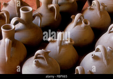 Typical pottery.Sorbas, Almeria province, Andalucia, Spain Stock Photo