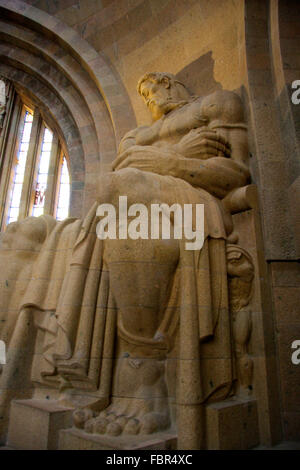 Voelkerschlachtdenkmal, Leipzig. Stock Photo