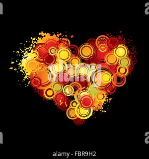 Valentines Day Greeting Cards Stock Vector
