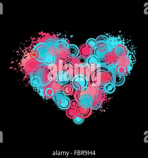 Valentines Day Greeting Cards Stock Vector
