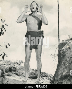 Tarzan - Johnny Weissmuller Stock Photo