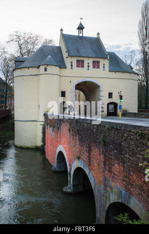 Smedenpoort, Blacksmith's Gate, Bruges Stock Photo