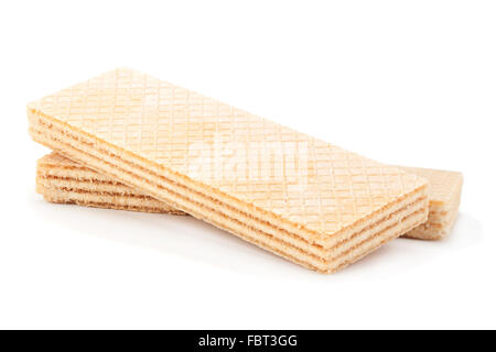 Wafers stick isolated on white background Stock Photo