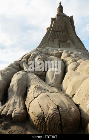 Lappeenranta, Sandcastle Festival. Lappeenranta. South Karelia. Finland. Europe Stock Photo