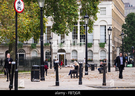Fitzroy Square, London, England, U.K. Stock Photo