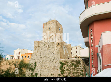Svevian castle, Termoli, Molise region, Italy Stock Photo
