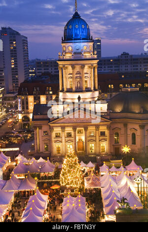 christmas market berlin Stock Photo