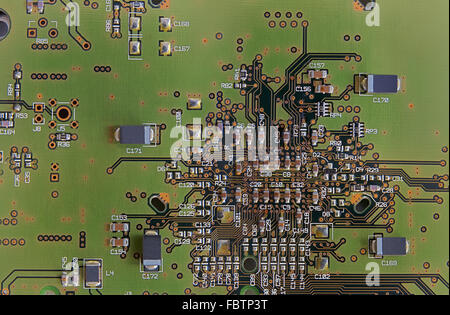 Electronic components Stock Photo