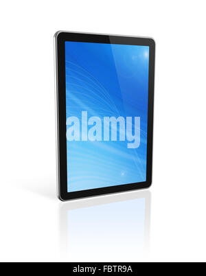 3D digital tablet pc Stock Photo