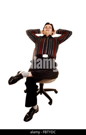 Businessman relaxing. Stock Photo