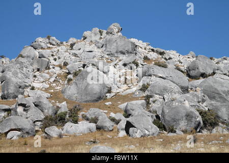 Castle Hill, New Zealand Stock Photo