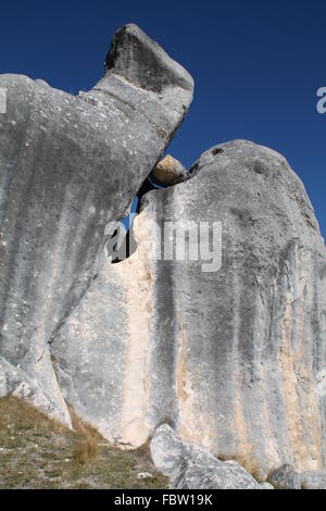 Castle Hill, New Zealand Stock Photo