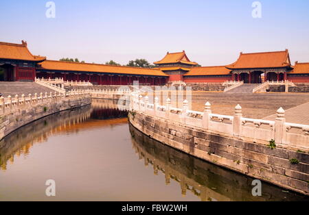 Canal in Forbidden City Stock Photo