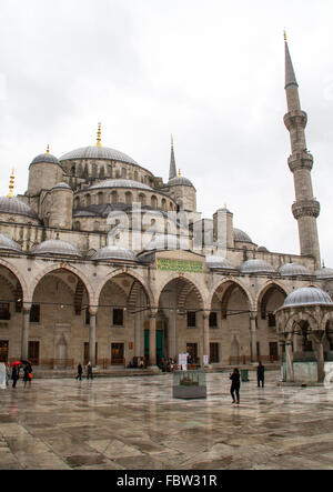 ISTANBUL, TURKEY - November 28, 2015: The Suleymaniye Mosque on November 28, 2015 in Istanbul, Turkey. Stock Photo
