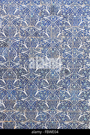 Tiled background, oriental ornaments from Uzbekistan Tiled backg Stock Photo