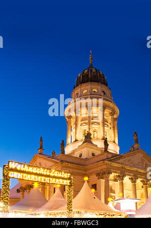 christmas market in berlin germany Stock Photo