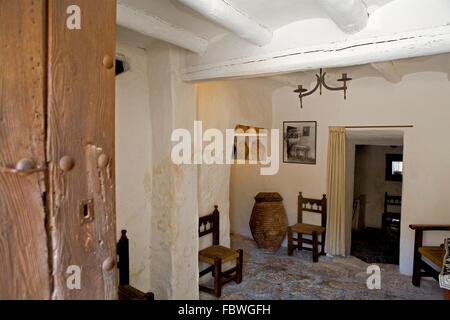Spain, Zaragoza province,Fuendetodos: The house where Francisco de Goya was born Stock Photo