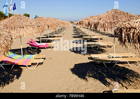 The beach at Gerani Stock Photo