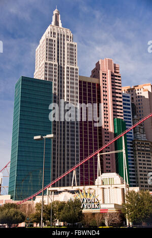 New York Skyline in Las Vegas Stock Photo